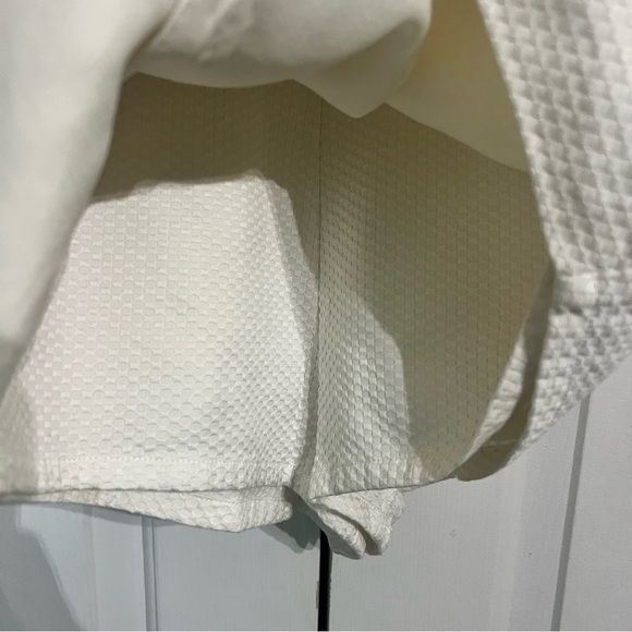 Lovers + Friends Radiance White Ivory Long Sleeve Skort Romper Size S - Picture 9 of 10